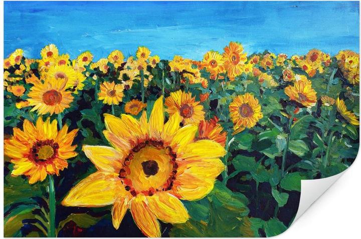Immagine prodotto Trenddeko Campi di girasoli (120 x 80 cm)