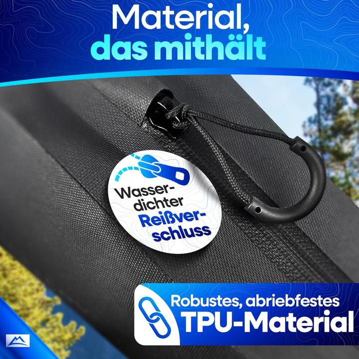 Produktbild Nextcover Wasserdichte Rahmentasche (0.80 l, Rahmentasche)