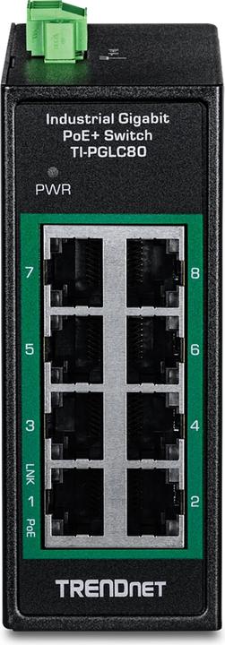 Produktbild Trendnet 8-Port Industrial Gigabit (8 Ports)