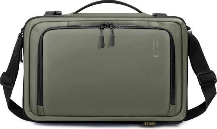 Produktbild Tech-Protect DEFENDER S50 RYANAIR & WIZZAIR REISE-LAPTOP-KABINENRUCKSACK 20L 40x20x25 OLIVGRÜN (20 l)