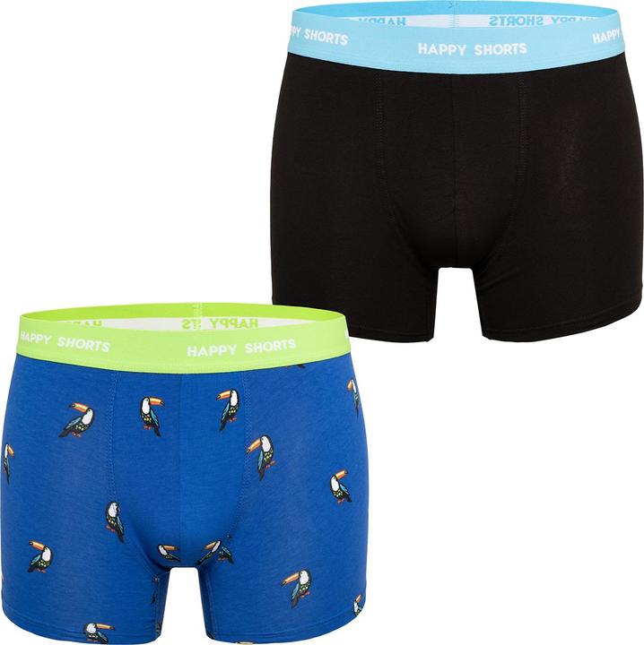 Produktbild Happy shorts Retro Boxer Print Sets (XXL, 2er Pack)