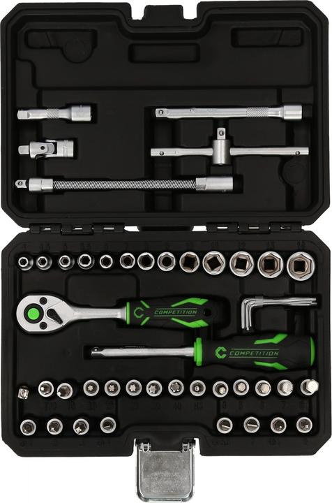 Produktbild KS Tools 512.0048 COMPETITION 1/4 Steckschlüssel-Satz Steckschlüsselsatz 512