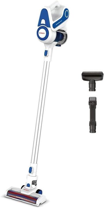Image du produit Polti PBEU0116 FORZASPIRA SLIM SR90B Rechargeable 2-in-1 cordless electric vacuum, White/Blue