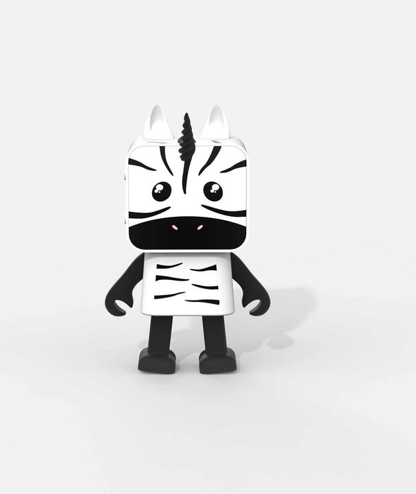 Actual product image Mobility on Board Dancing Animals speaker Zebra (4 h, Rechargeable battery operated)
