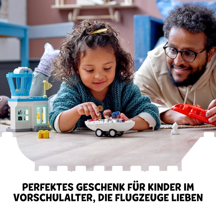 Produktbild LEGO Flugzeug und Flughafen (10961)