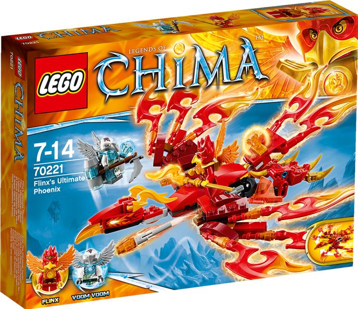 Actual product image LEGO Chima Flinx's Ultimate Phoenix (70221)