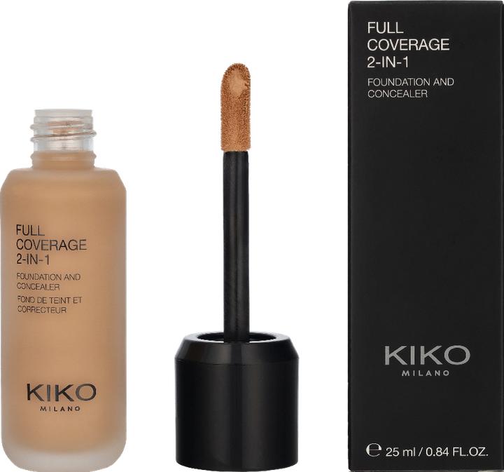 Actual product image KIKO Milano Full Coverage 2-in-1 Foundation & Concealer (35 Neutral)