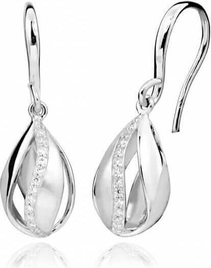 Produktbild Silver Cat Fashion earrings with zircons SC394
