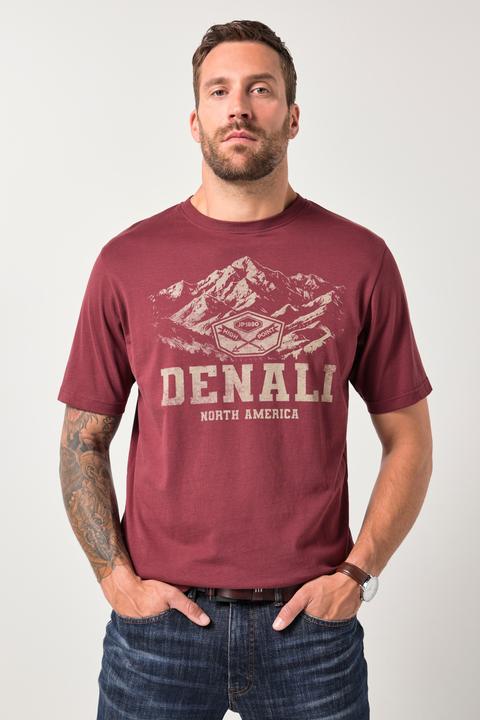 Actual product image JP1880 T-shirt, half sleeve, chest print, up to 8XL (6XL)