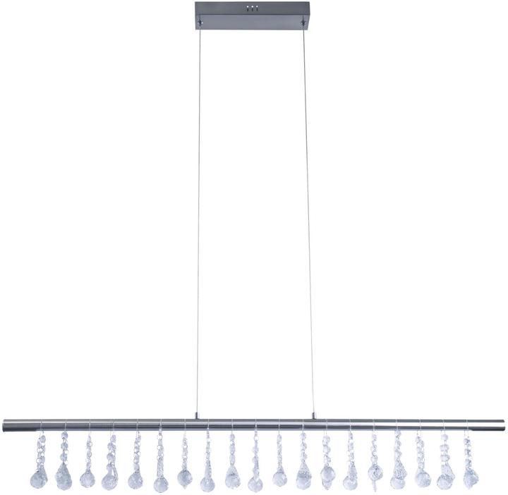 Nährwerte und Zutaten Näve LED Pendelleuchte Nobilis L: ca. 100 cm - satin-nickel (2152 lm)