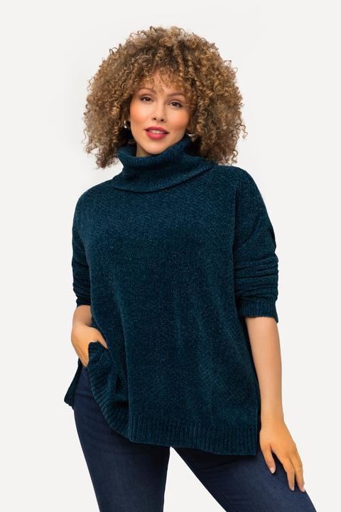 Actual product image Ulla Popken Soft Textured Chenille Oversized Fit Sweater (42, 44)