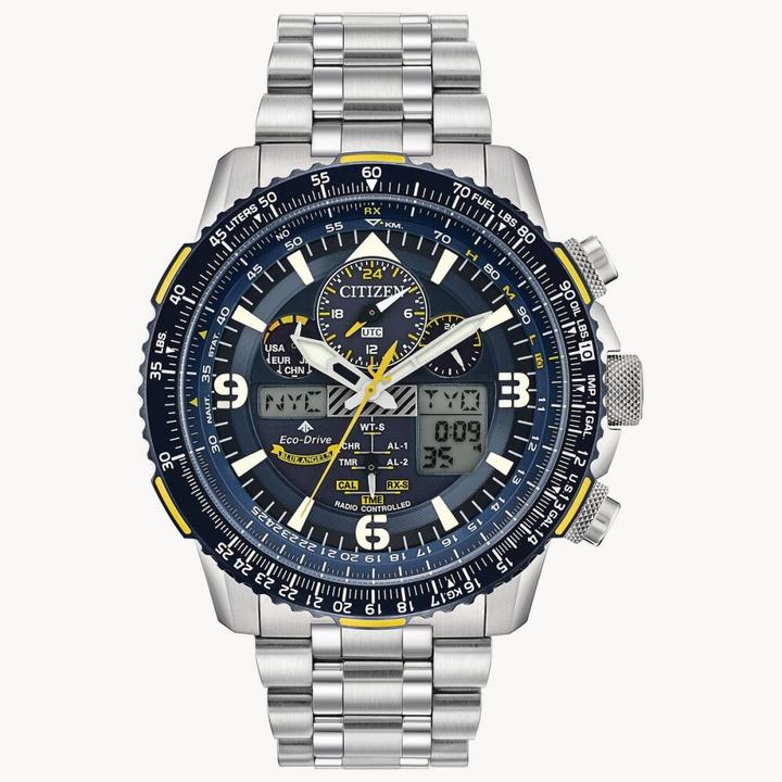 Actual product image Citizen Promaster Skyhawk (Chronograph, Radio-controlled clock, Sports watch, 45 mm)