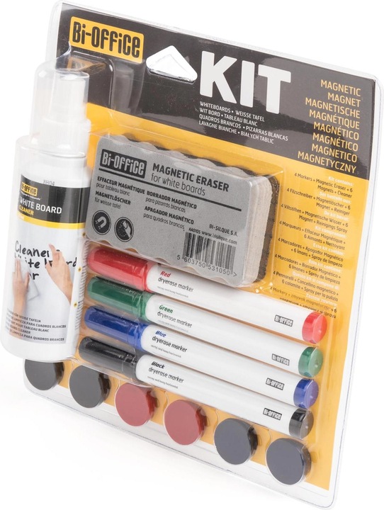 Bi-Office Earth-it Kit (Grün, Rot, Schwarz, Blau, 2 mm, 4 x)