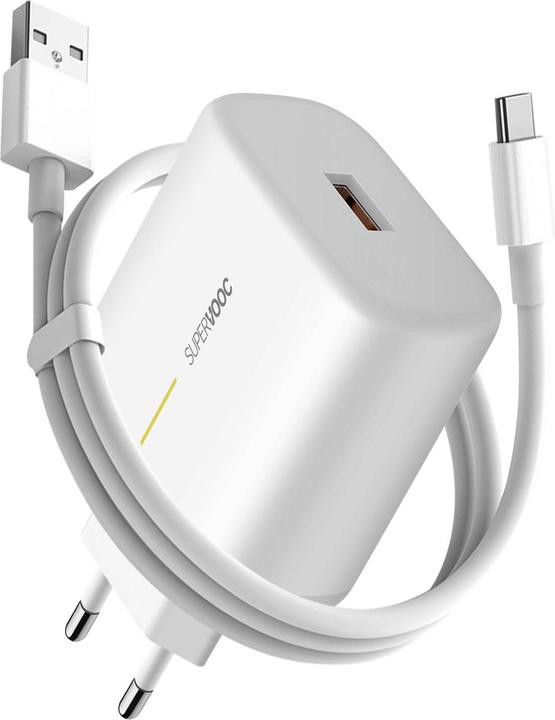 Actual product image OPPO VCA7GACH 65W SuperVOOC Charger (65 W)
