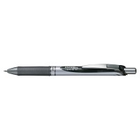 Actual product image Pentel EnerGel Xm (Black, Silver, 1 x)