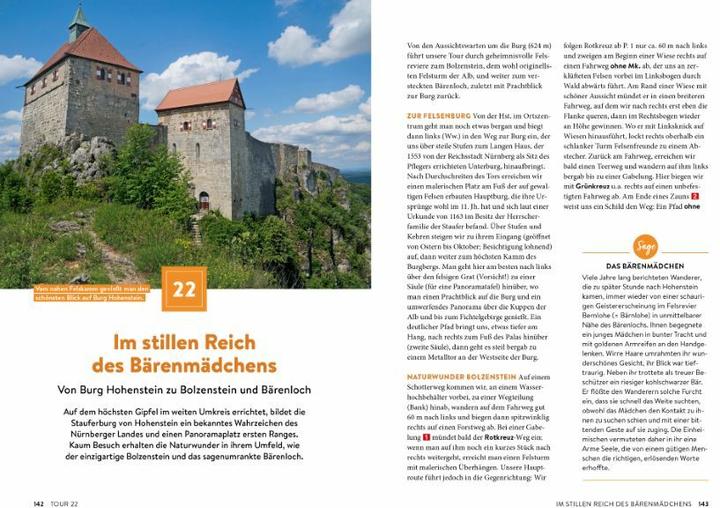Produktbild Geheimnisvolle Pfade Fränkische Schweiz (Deutsch, Bernhard Pabst, 2022)