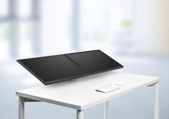 Image du produit Novus Clu Duo sans fixation sur table noir (Tables, 7 kg)