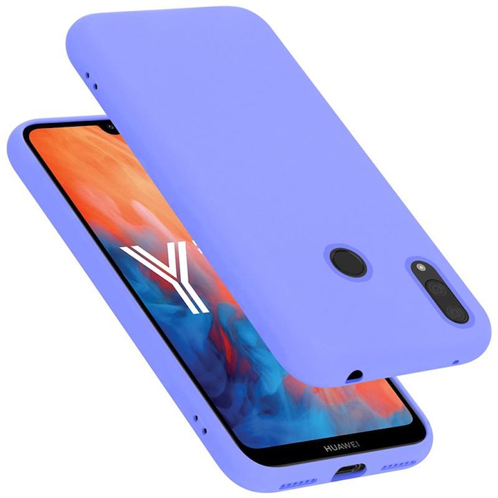 Produktbild Cadorabo TPU Liquid Silicone Case Cover (Huawei Y7 Prime (2019), Huawei Y7 (2019))