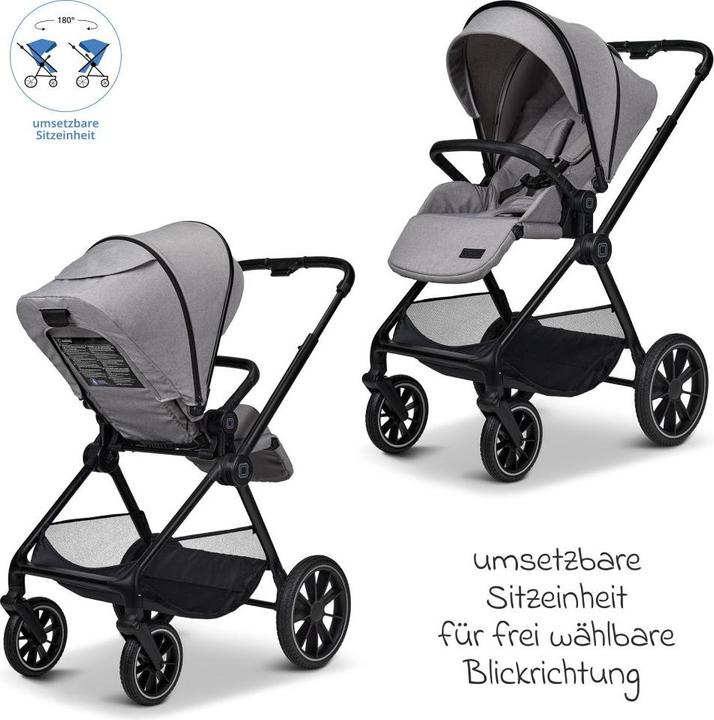 Produktbild Moon Kombikinderwagen 2in1 Kombi-Kinderwagen Clicc bis 22 kg mit