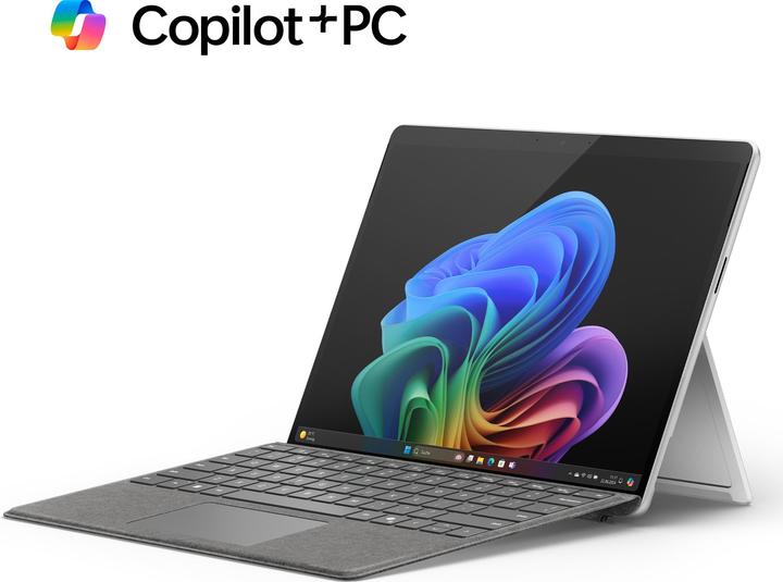 Productafbeelding Microsoft Surface Pro – Copilot+ PC (mit Netzteil) – 11. Edition (13", Snapdragon X Elite X1E-80-100, 16 GB, 512 GB, Zonder toetsenbordindeling)