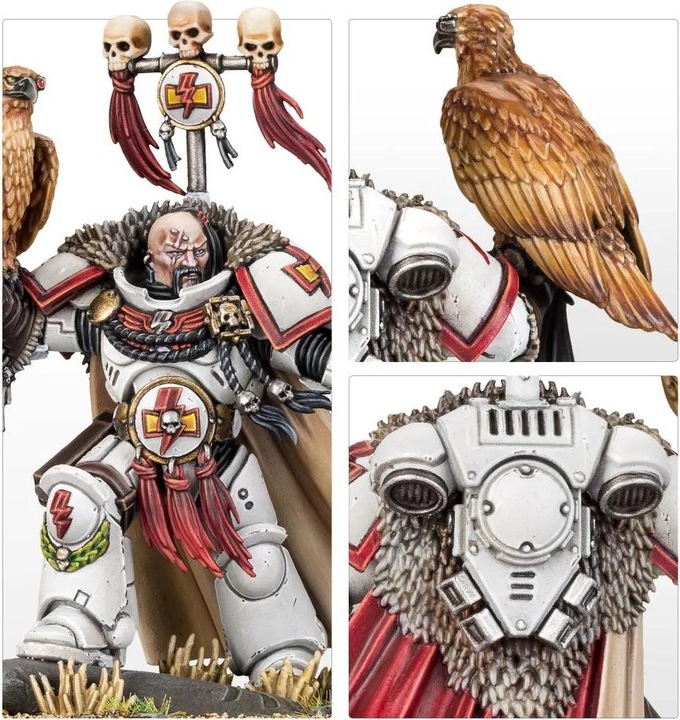 Productafbeelding Games Workshop Warhammer 40k - Witte littekens Kor'Sarro Khan (Plastic)