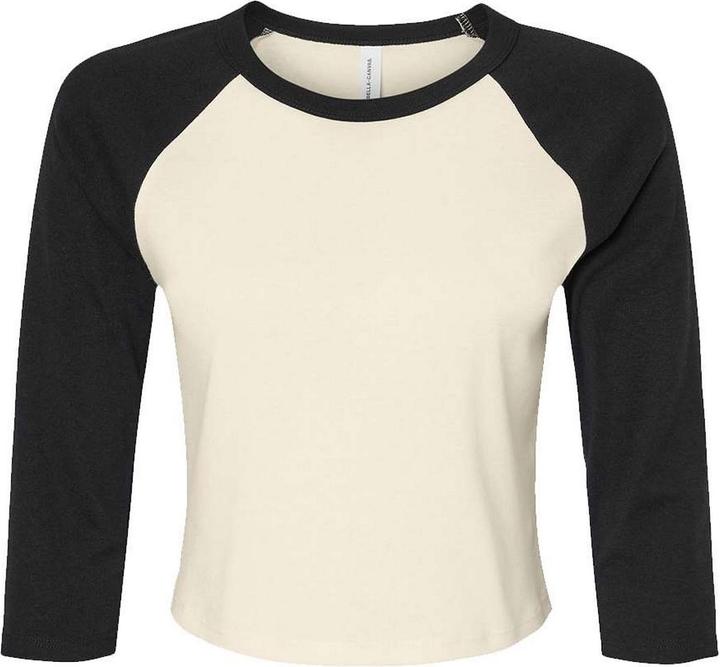 Produktbild Bella Canvas TShirt Raglanärmel 34 Ärmel (M)