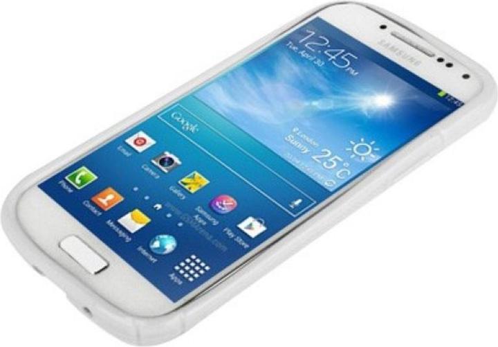 Produktbild König Design Schutzhülle S Curve TPU Case für Handy Samsung Galaxy S4 mini i9190 weiss (Samsung Galaxy S4 mini)