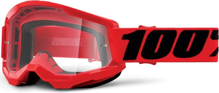 Produktbild 100% Unisex-Child Strata 2 Sunglasses, Rot, Kinder (Rot)