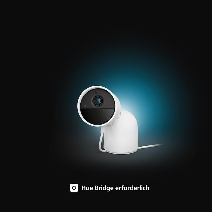 Produktbild Philips Hue Secure kabelgebundene Kamera mit Standfuss (1920 x 1080 Pixels)