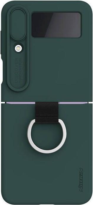 Actual product image Nillkin CamShield Silky Silicone Case for Samsung Galaxy Z Flip 4 Silicone Cover with Camera Protect (Samsung Galaxy Z Flip4)