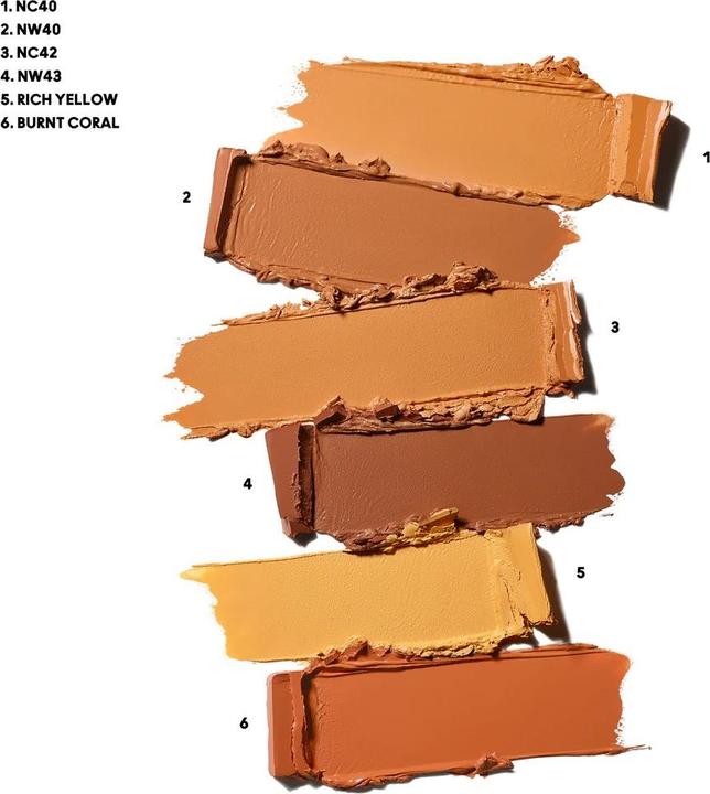 Image du produit MAC Cosmetics Palette Correction et Correction Studio Fix (Moyennement profond)