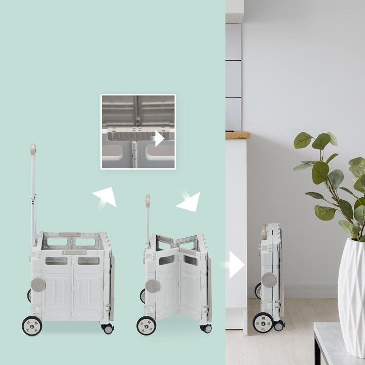 Image du produit Relaxdays Einkaufstrolley