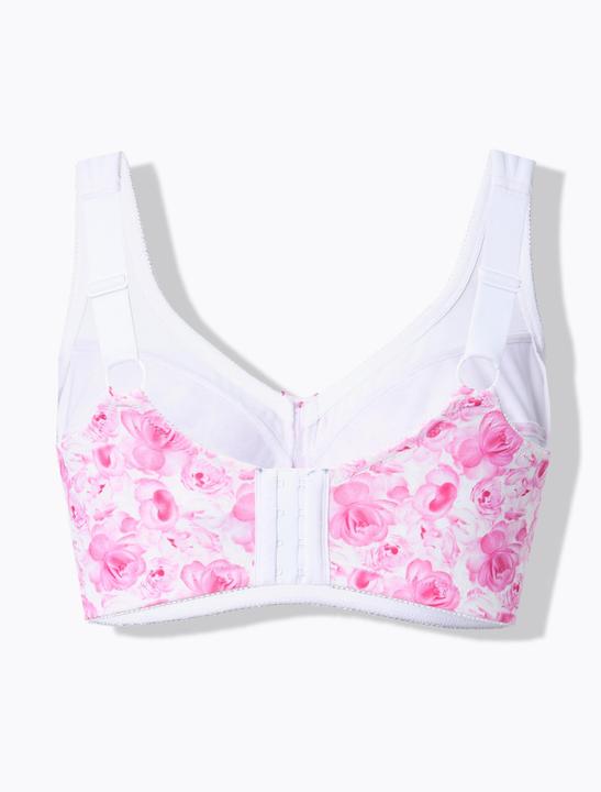 Actual product image Ulla Popken Porcelain Rose Relief Bra (Single pack, 100 E)