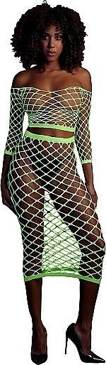 Produktbild Ouch! Long Sleeve Crop Top and Long Skirt (One Size)