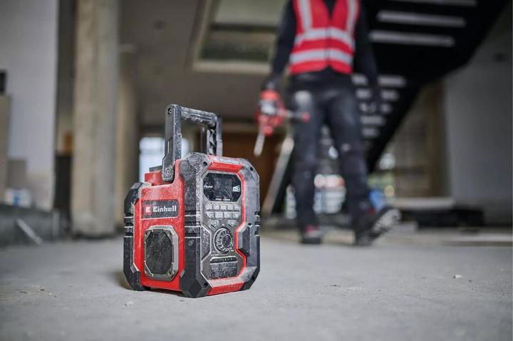 Produktbild Einhell Baustellenradio Akku-Radio TE-CR 18 Li DAB+/FM/BT, Solo (DAB+, FM, Bluetooth, Airplay)