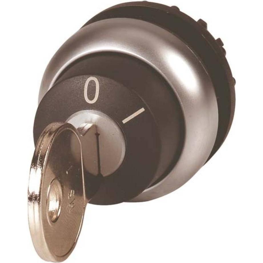 Eaton Electric GmbH Schlüsseltaste 2 Stell. M22-WRS-MS20, Taster + Schalter, Schwarz