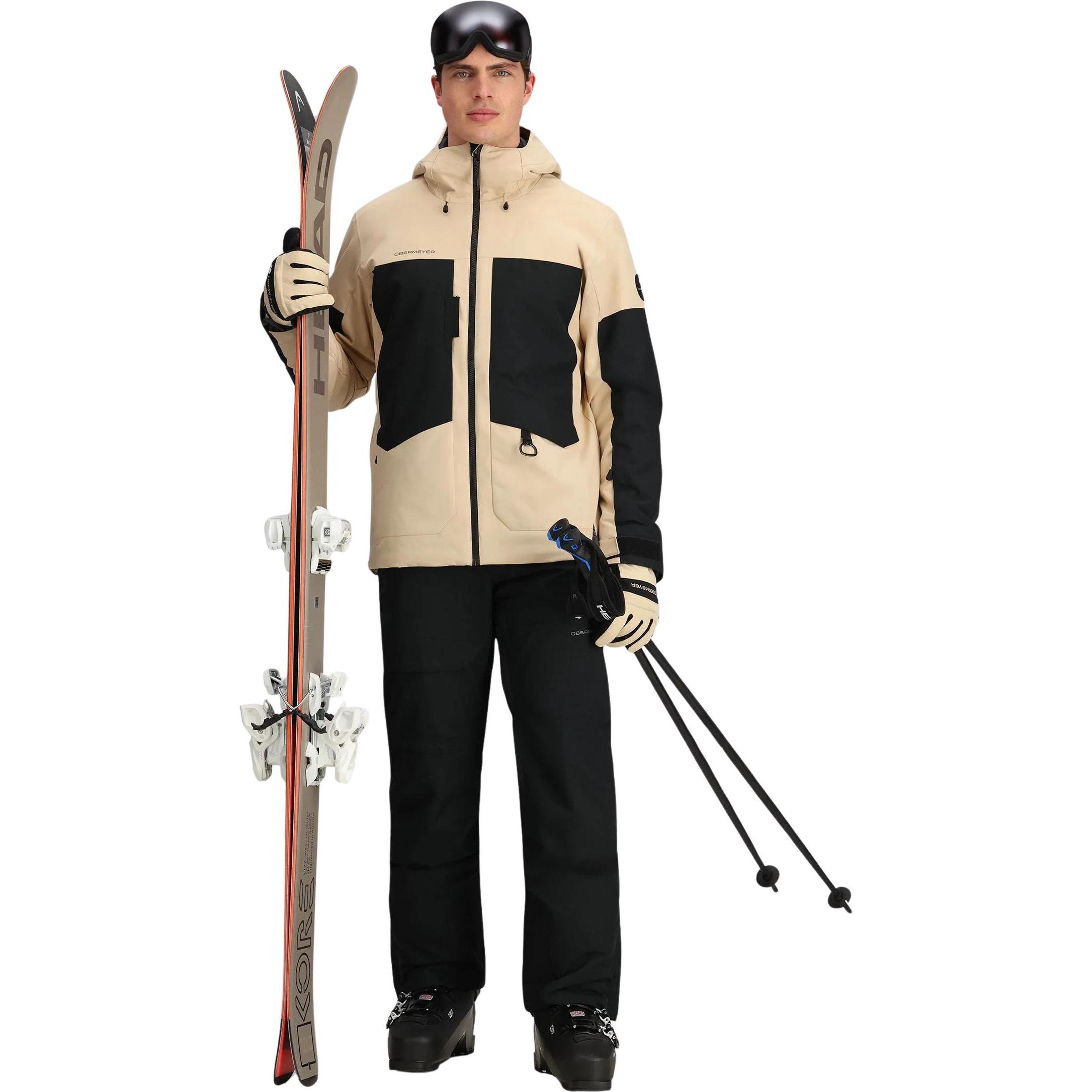 Obermeyer, Herren, Skijacke, Cirque (L), Braun, L