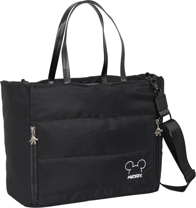 Actual product image Mickey Mouse Club House Bag Mickey Mouse Clubhouse Teen Mood Black 40 x 31 x 17 cm Padded