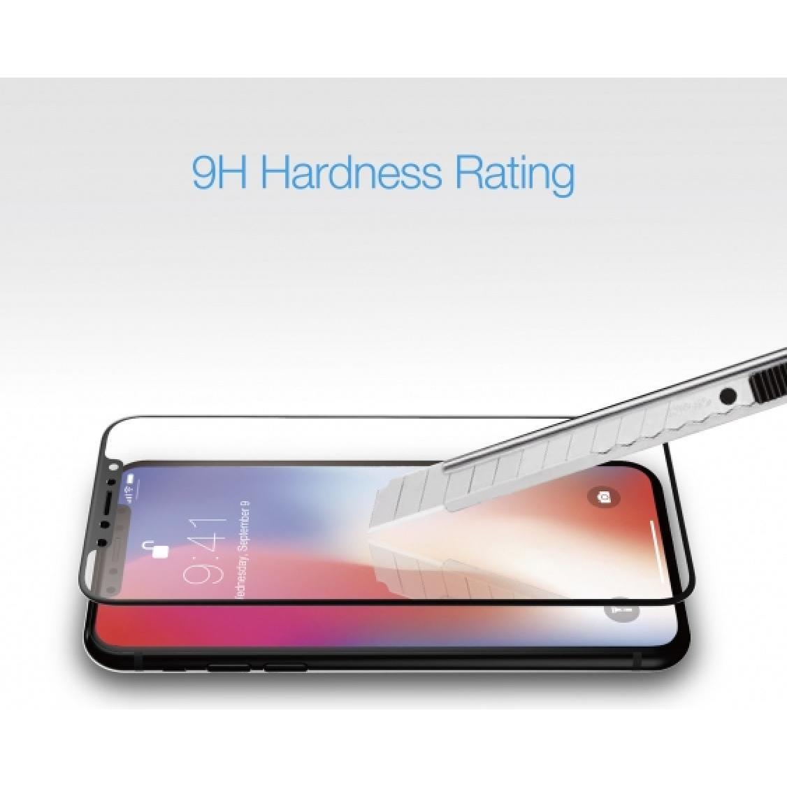 Thumbnail - Just Mobile Xkin 3D (1 Stück, Apple iPhone XS, Apple iPhone X), Smartphone Schutzfolie, Schwarz