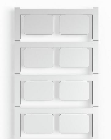 Produktbild Weidmüller Kennzeichnungsmaterial gr 18x27mm 1014640000