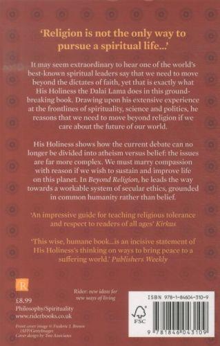 Nährwerte und Zutaten Beyond Religion (Englisch, Dalai Lama, 2013)