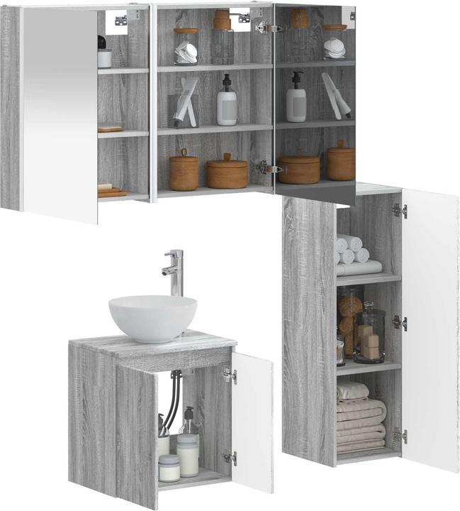 Produktbild vidaXL Badezimmermöbel-Set