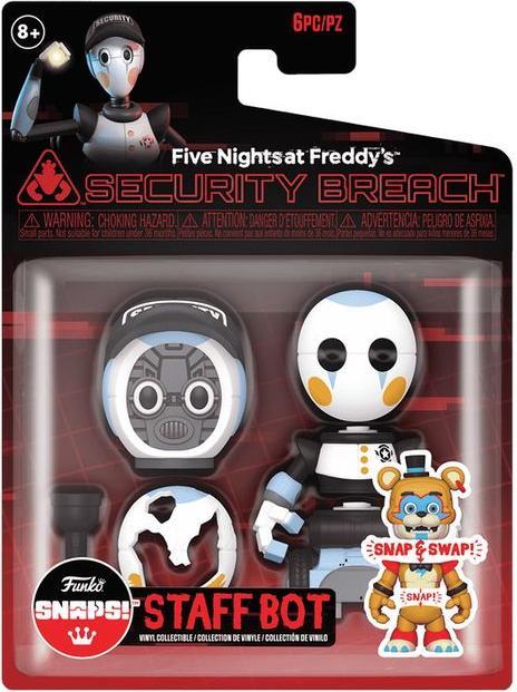 Actual product image Funko FNAF - Security Staff Bot - Single Snap Pack