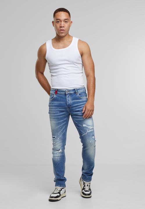 Actual product image 2Y Premium 2Y VICTOR RIPPED SLIM FIT JEANS - 184629 (30)