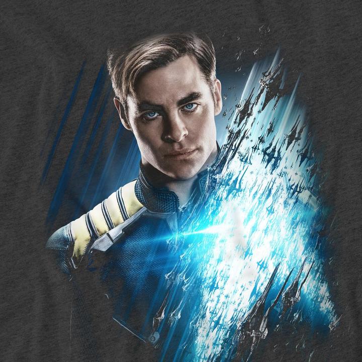 Immagine prodotto Star Trek Beyond Maglietta Capitano Kirk Poster Adulto Unisex (S)