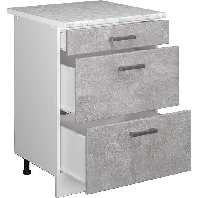 Vicco, Regal, Küchenunterschrank R-Line (60 x 60 x 81.5 cm)