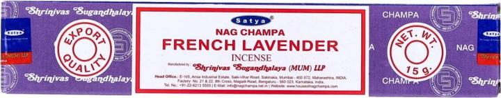Image du produit Nag Champa Bâtonnets d'encens Lavender 15g