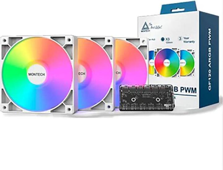 Immagine prodotto Montech GF120 PWM (120 mm, 3 x)