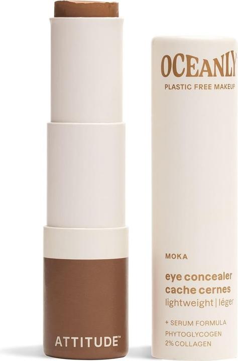 Produktbild Attitude Oceanly Plastic-Free Light Coverage Under Eye Concealer Stick Titanium