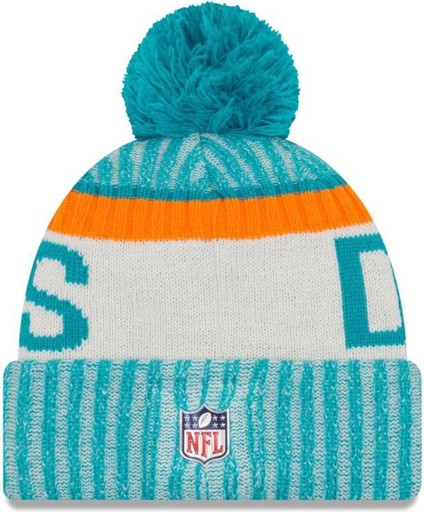 Actual product image New Era NFL Sideline Bobble Miami Dolphins